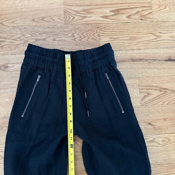 NWOT Athleta Cabo Linen Jogger - Color: Black - Size: 0 - Picture 5 of 11